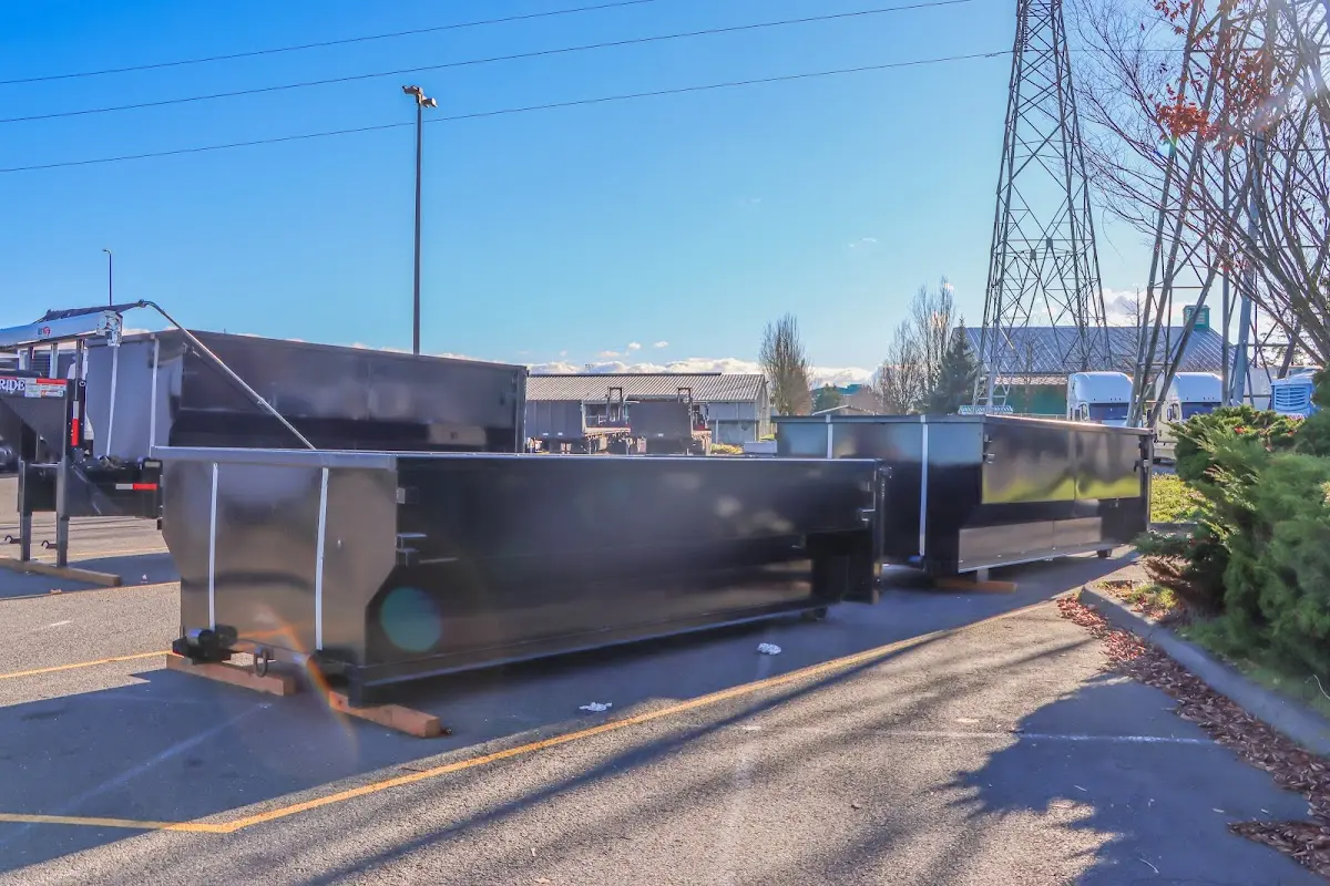 Professional dumpster rental and junk removal service in St. Thomas